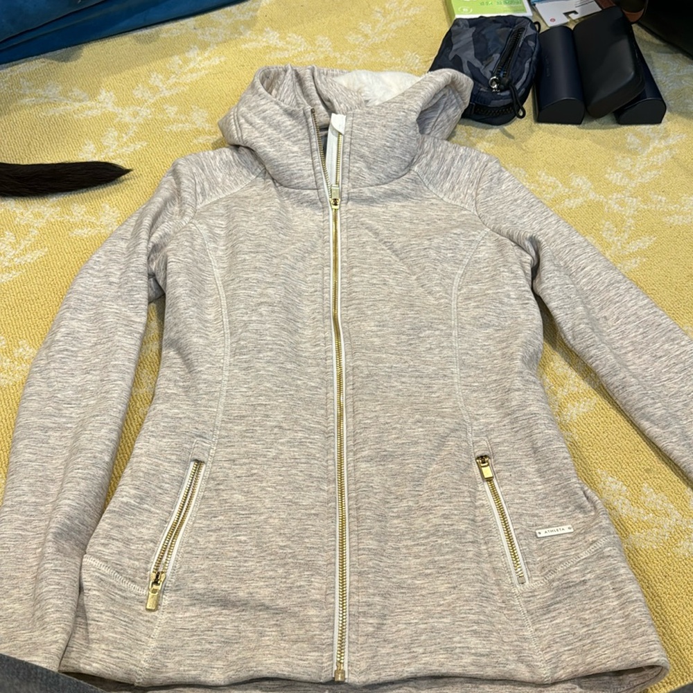 Fleece lined athleta jacket